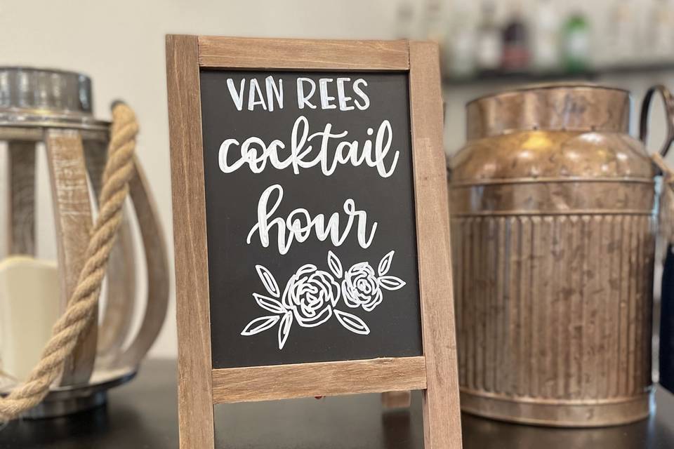 Table Chalkboards