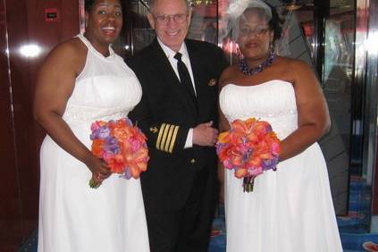 Captain Arnold (Chaplain) of Nautical Wedding Bells