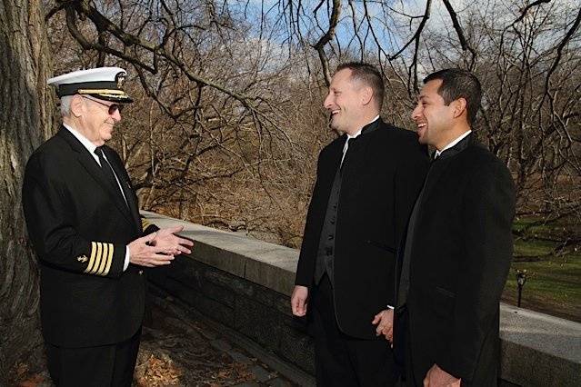 Captain Arnold (Chaplain) of Nautical Wedding Bells