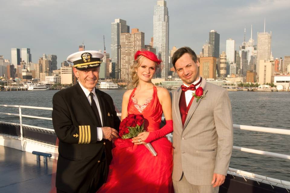 Captain Arnold (Chaplain) of Nautical Wedding Bells