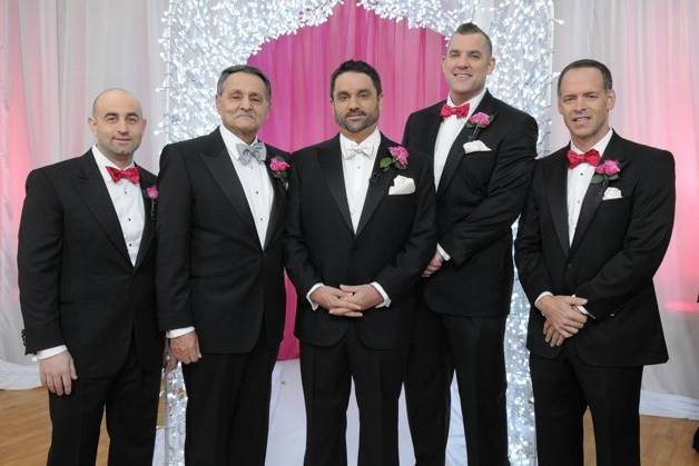 The Groom and his Groomsmen