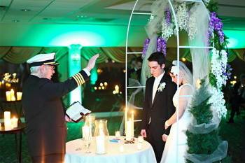 Captain Arnold (Chaplain) of Nautical Wedding Bells