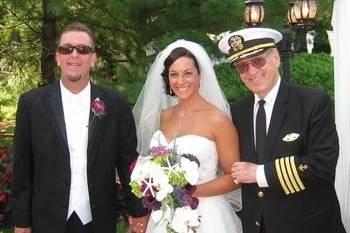 Captain Arnold (Chaplain) of Nautical Wedding Bells