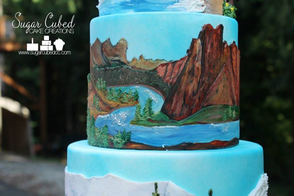 Sugar Dome Forest-themed Cake - Ultimate Omnoms