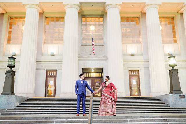 Wedding couple