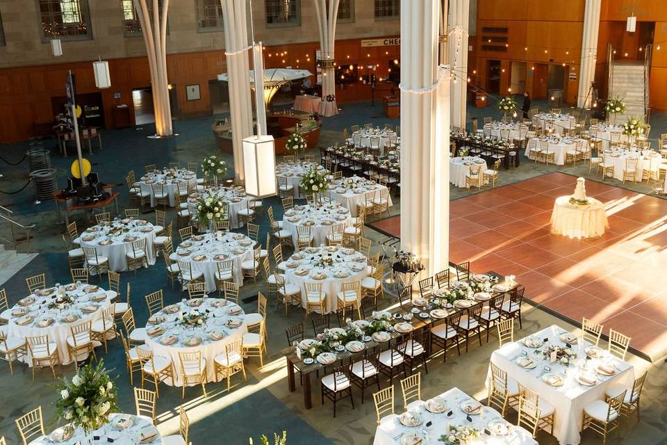 Library Atrium First Dance