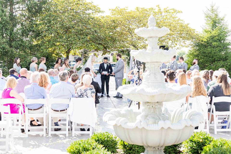 Pavilion Courtyard Ceremony