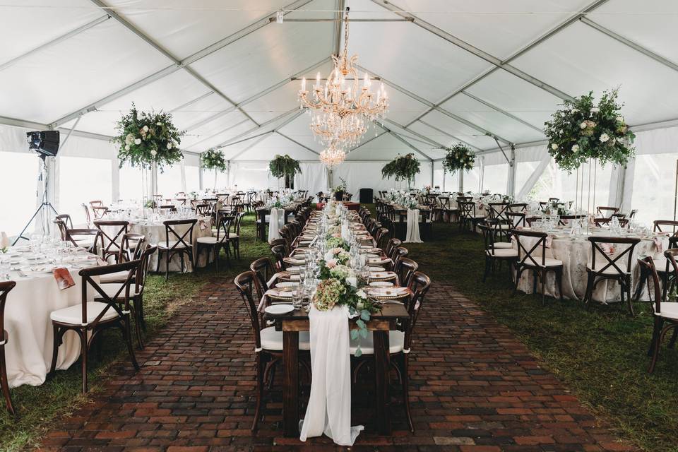 Artisan Tent Reception