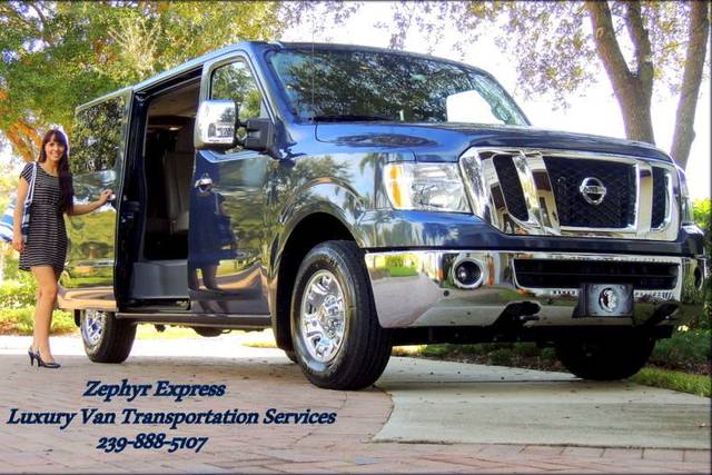 Zephyr Express Luxury Van Transportation