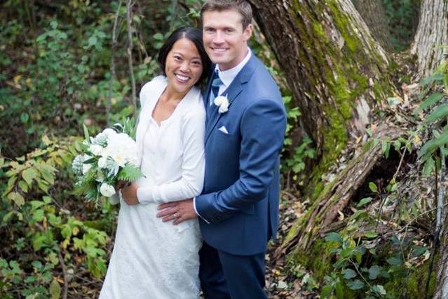 Couple in the forest