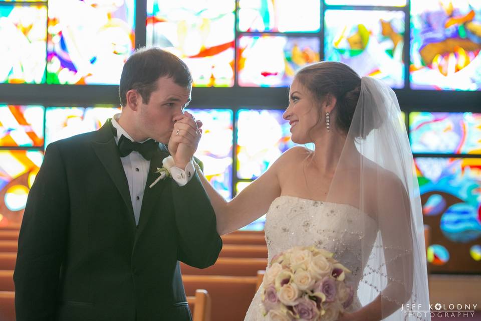 Dreamy reception decor