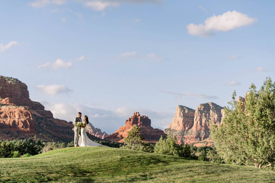 Sedona, Arizona Wedding Day