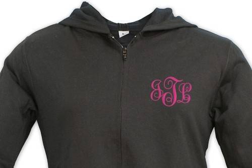 Monogrammed Ladies Hoodie