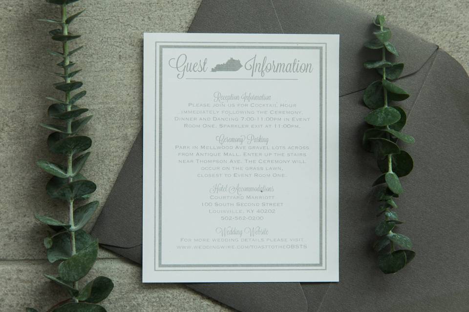 Simply Stated Invites