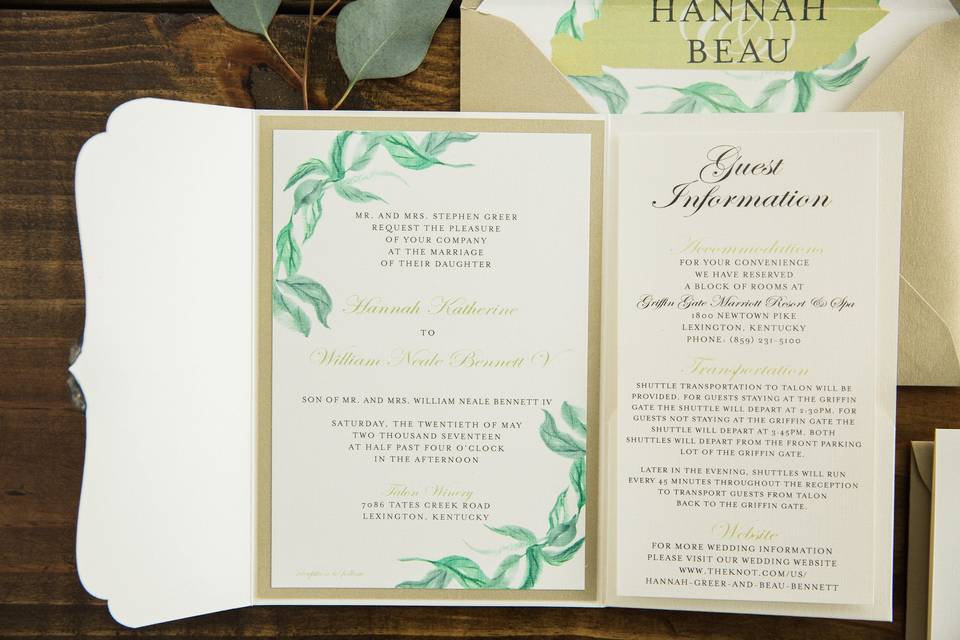 Simply Stated Invites