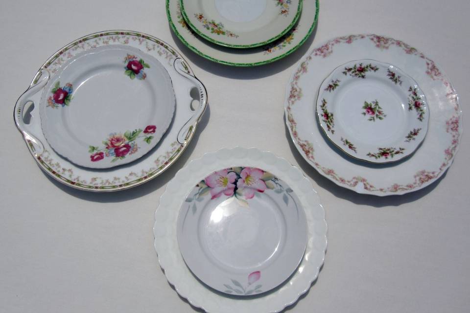 Heirloom Vintage China Hire