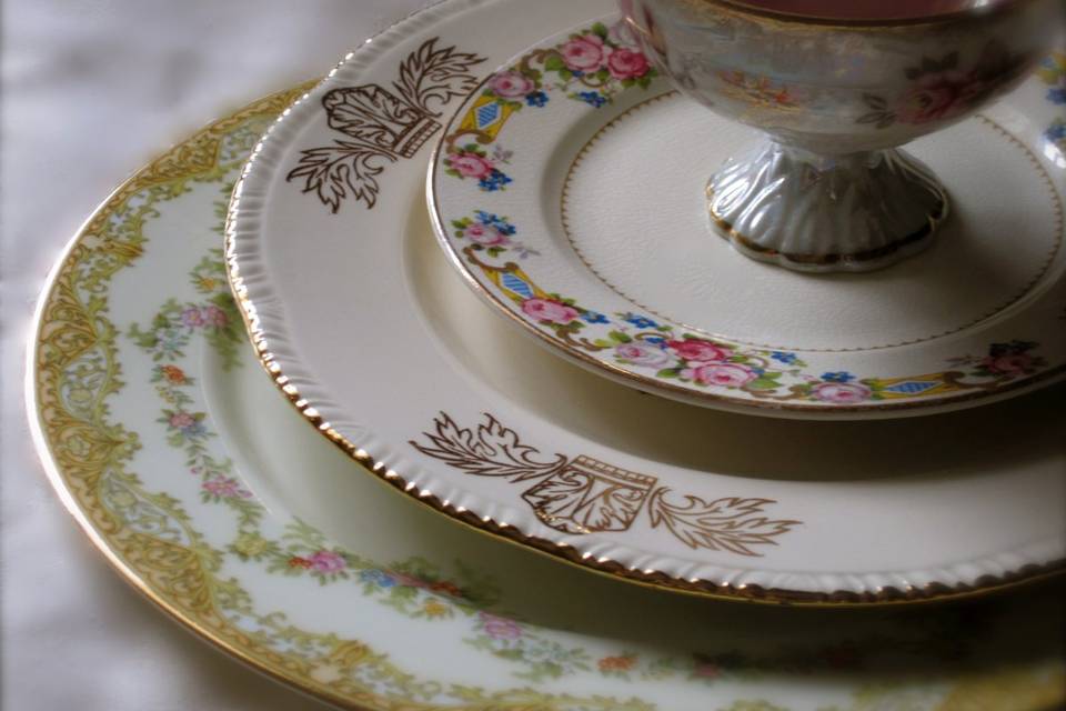 Heirloom Vintage China Hire