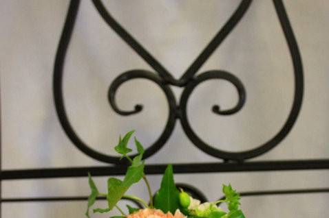 White floral centerpiece