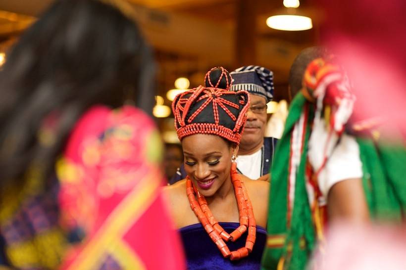 Joseph and Chika's Traditional Nigerian Wedding | Revolution Mills Event Center | Greensboro, NC | ©Glessner Photography