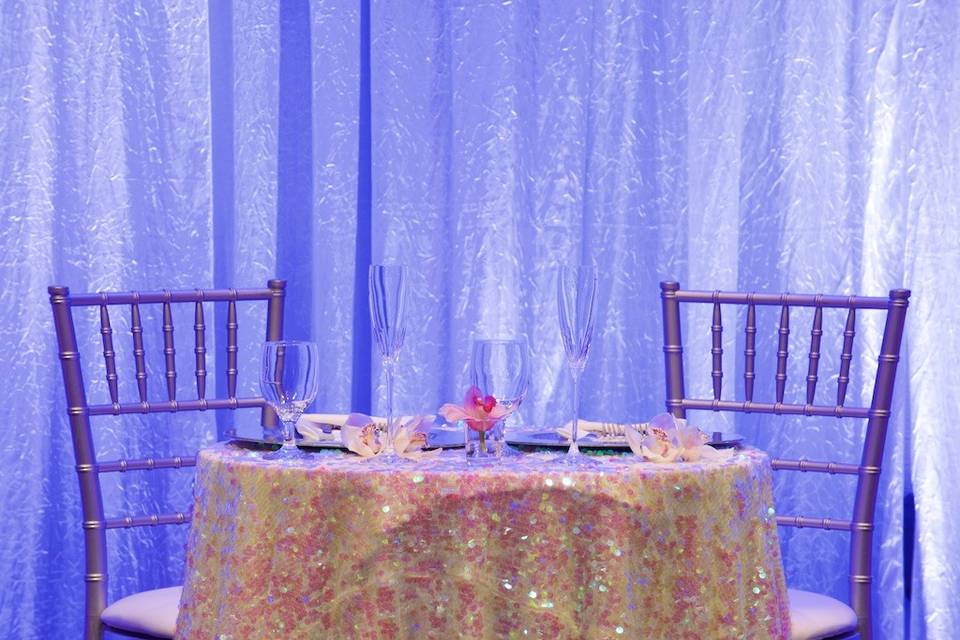 Sweetheart table