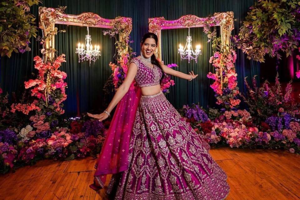 Reception decor