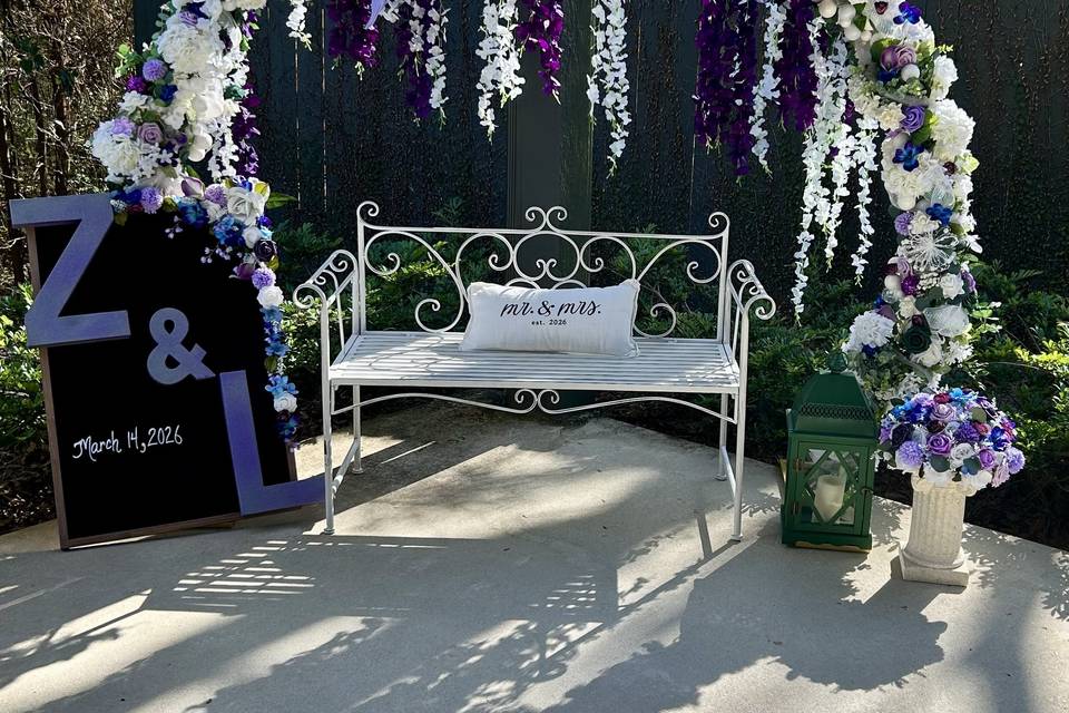 Spring wedding