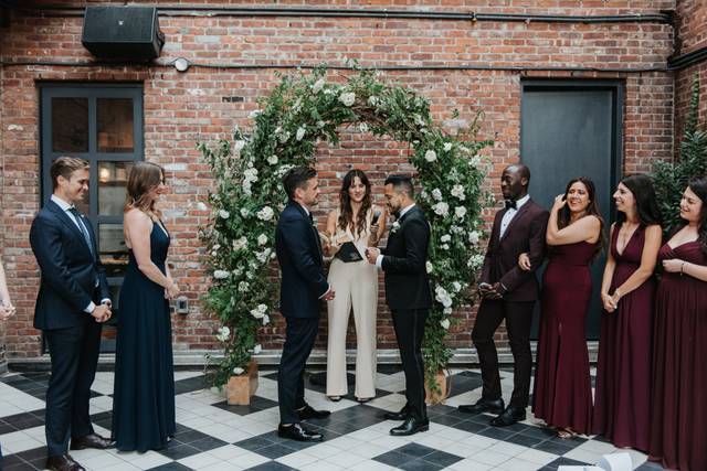 Ceremony in Garden