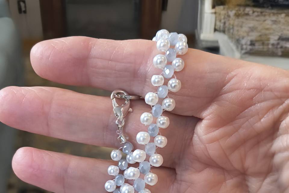 Hand tied bracelet