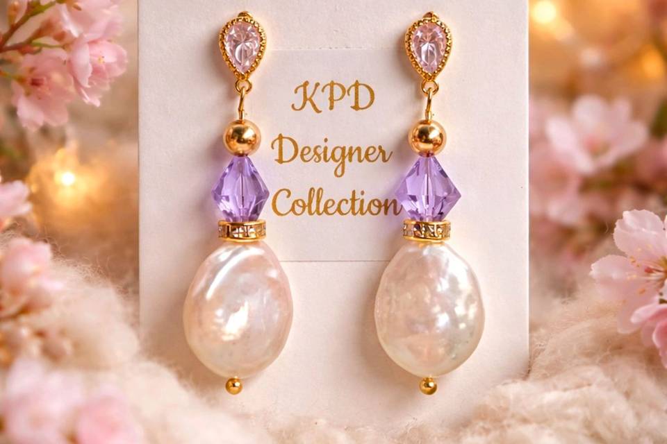 Baroque pearl & lavender
