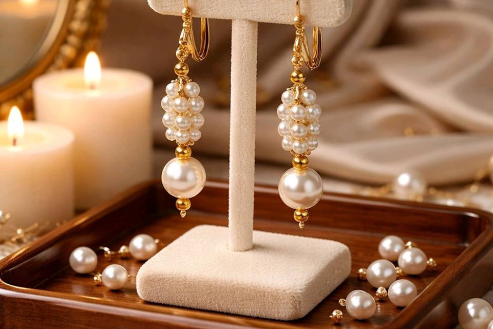 Triple bunch pearls