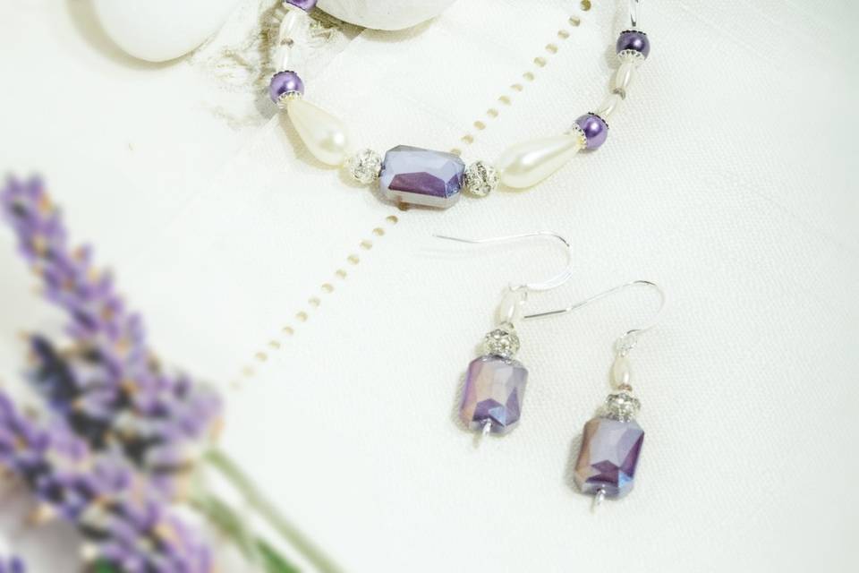 Glass beads & pearls