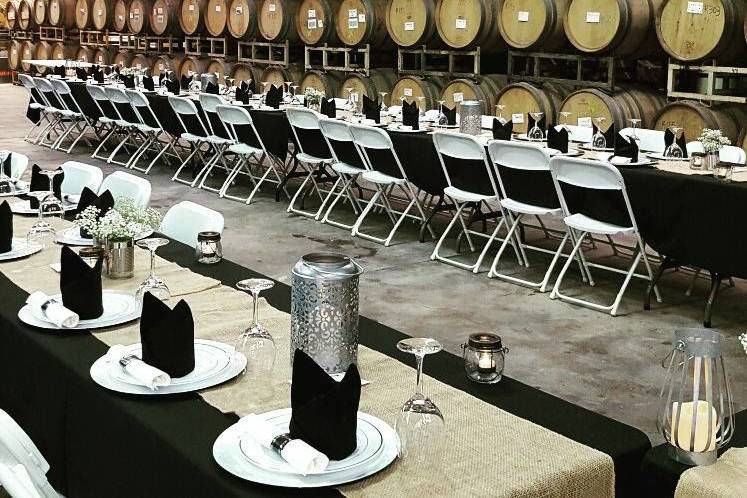 Table setup