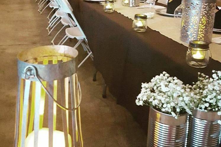 Table setup