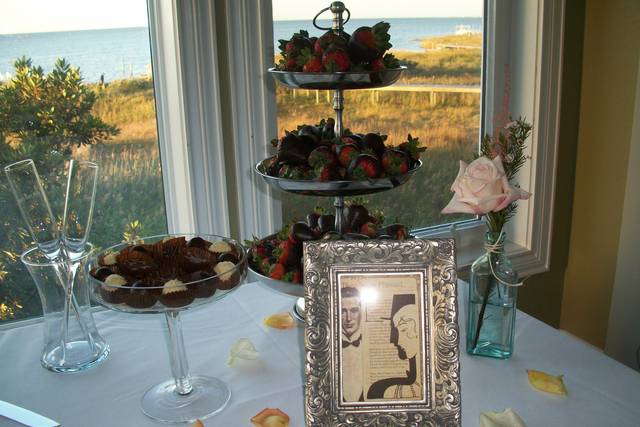 Table Decor  Inn on Pamlico Sound & Cafe Pamlico