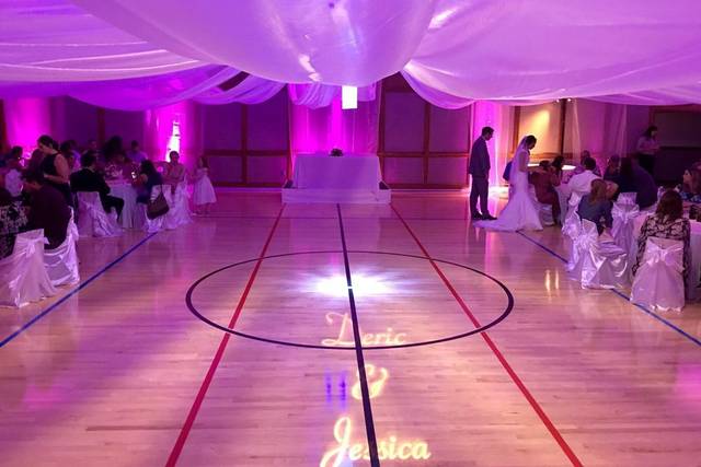 Reception setup