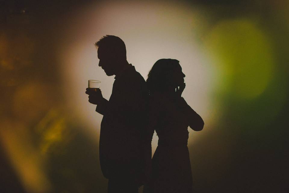 A couple in silhouette -This Is Feeling Photo + Video