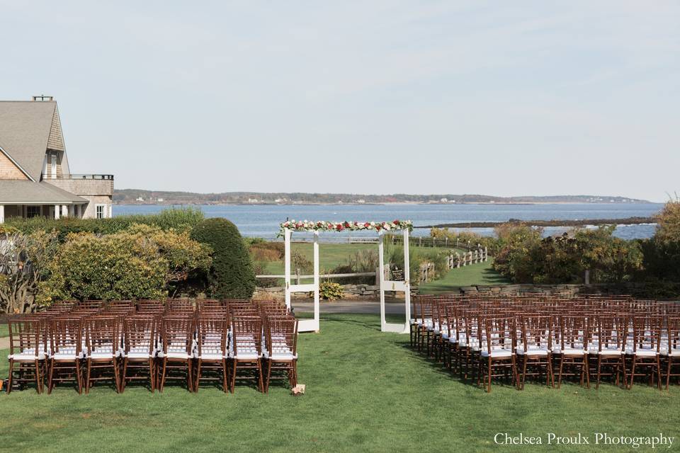 East Lawn ceremony