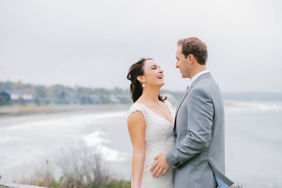 Chic Seaside Wedding in Maine with Nautical Touches ⋆ Ruffled