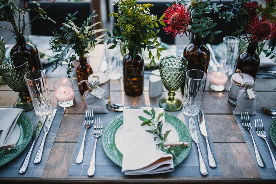 Modern Tablescape