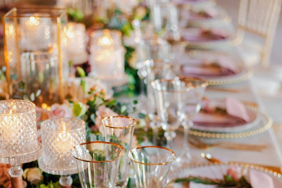 Romantic Wedding Table