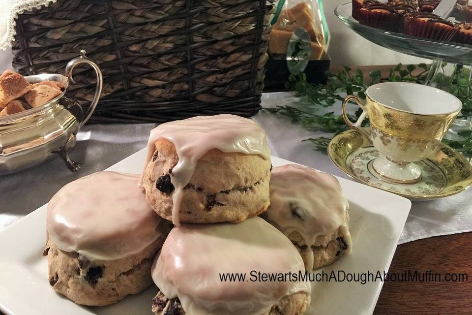 Warm, Soft Scones...Treat Yourself & Your Bridal Party ~