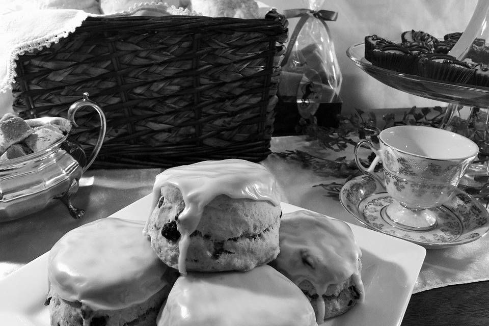 Warm, Soft Scones...Treat Yourself & Your Bridal Party ~
