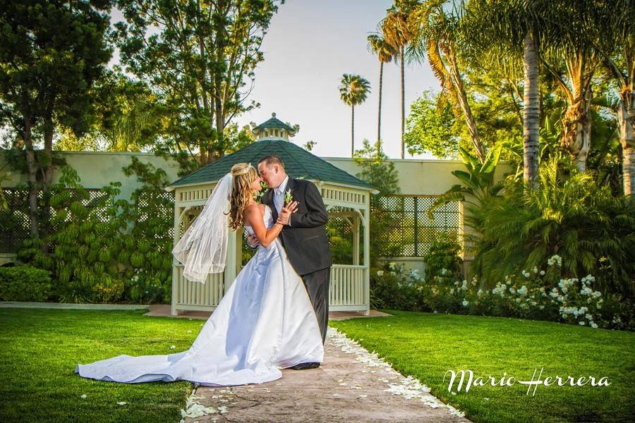 Newlyweds in the Garden!