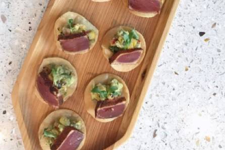 Seared Tuna Tostada