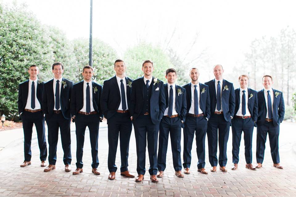 The groomsmen