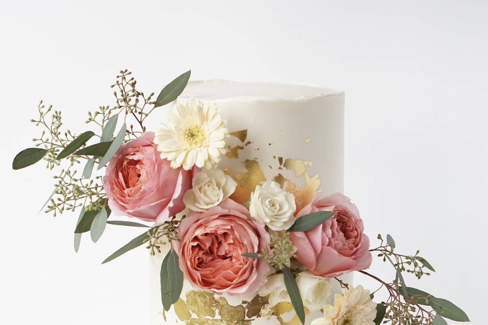 Gold Leaf Florals