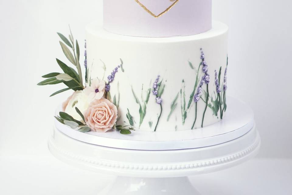 Lavender Monogram
