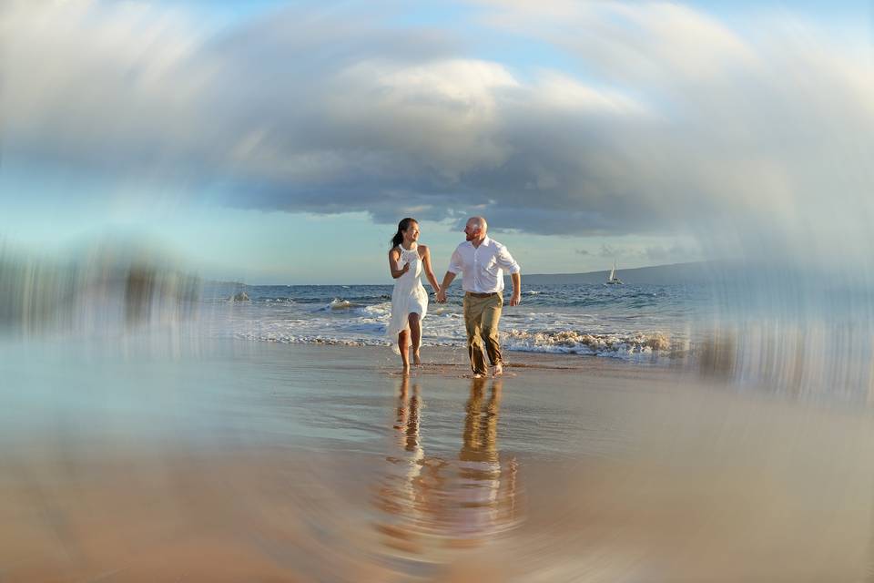 Wedding Tunnel of Love