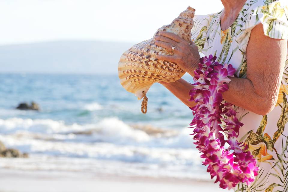 Hawaiian Conch Shell Blessing