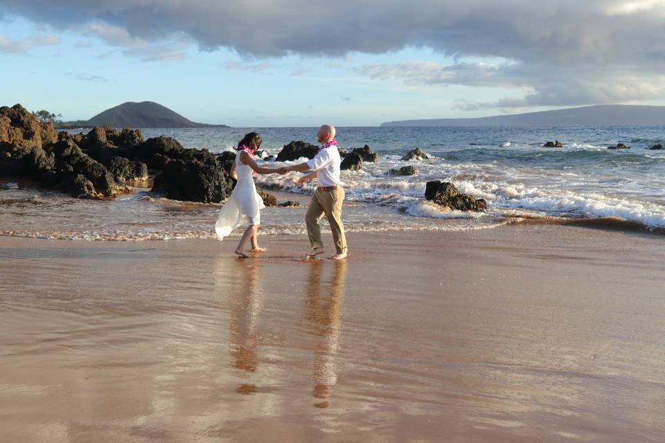 First Beach Wedding Dance